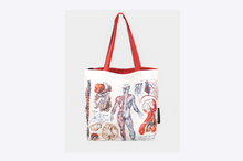 Load image into Gallery viewer, Human Anatomy Canvas Tote Shoulder Bag