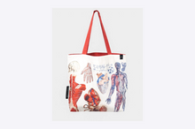 Load image into Gallery viewer, Human Anatomy Canvas Tote Shoulder Bag