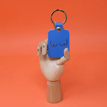 Load image into Gallery viewer, Boob Leather Key Fob