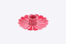 Load image into Gallery viewer, Enamel Flat Flower Candle Holder