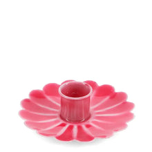 Load image into Gallery viewer, Enamel Flat Flower Candle Holder
