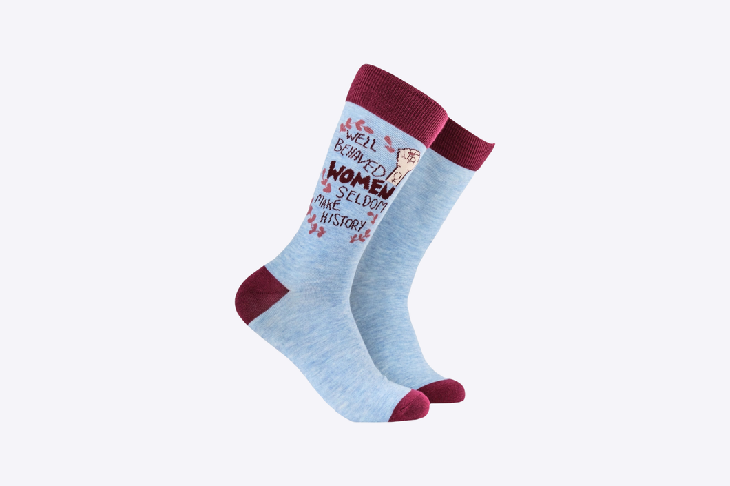 Well Behaved Women Bamboo Socks