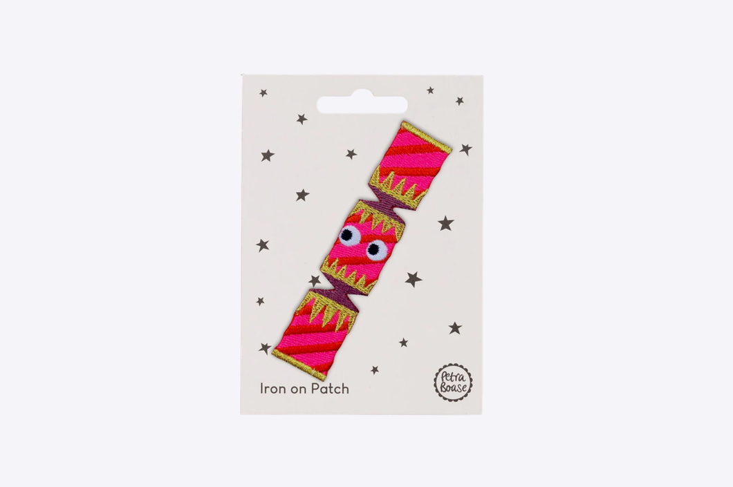 Iron On Patch Christmas Cracker