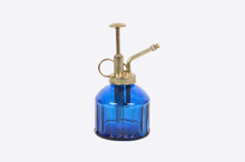 Load image into Gallery viewer, Small Blue Glass Plant Mister
