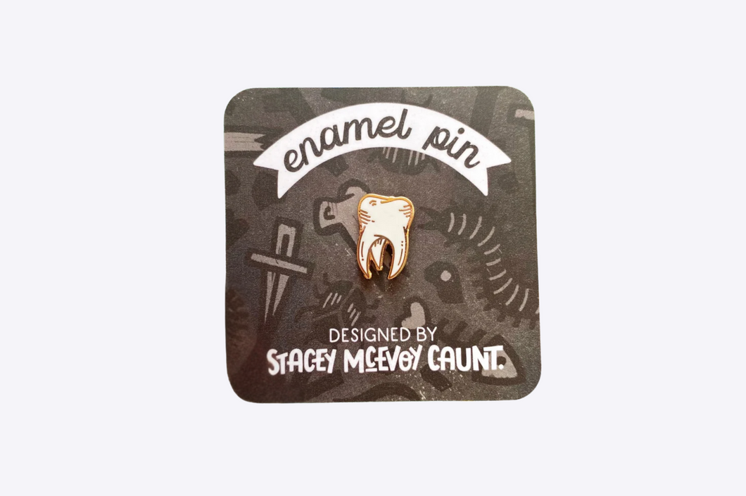 Tooth Enamel Pin
