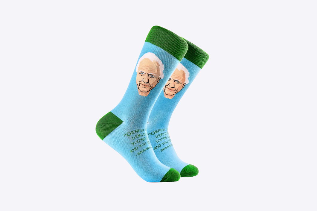 Sir David Attenborough Bamboo Socks