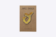 Load image into Gallery viewer, James Barker Illustrated Wooden Pin
